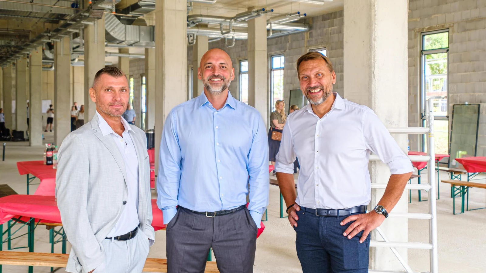 Richtfest des Bürogebäudes OFFICEWEST an der Centroallee Oberhausen