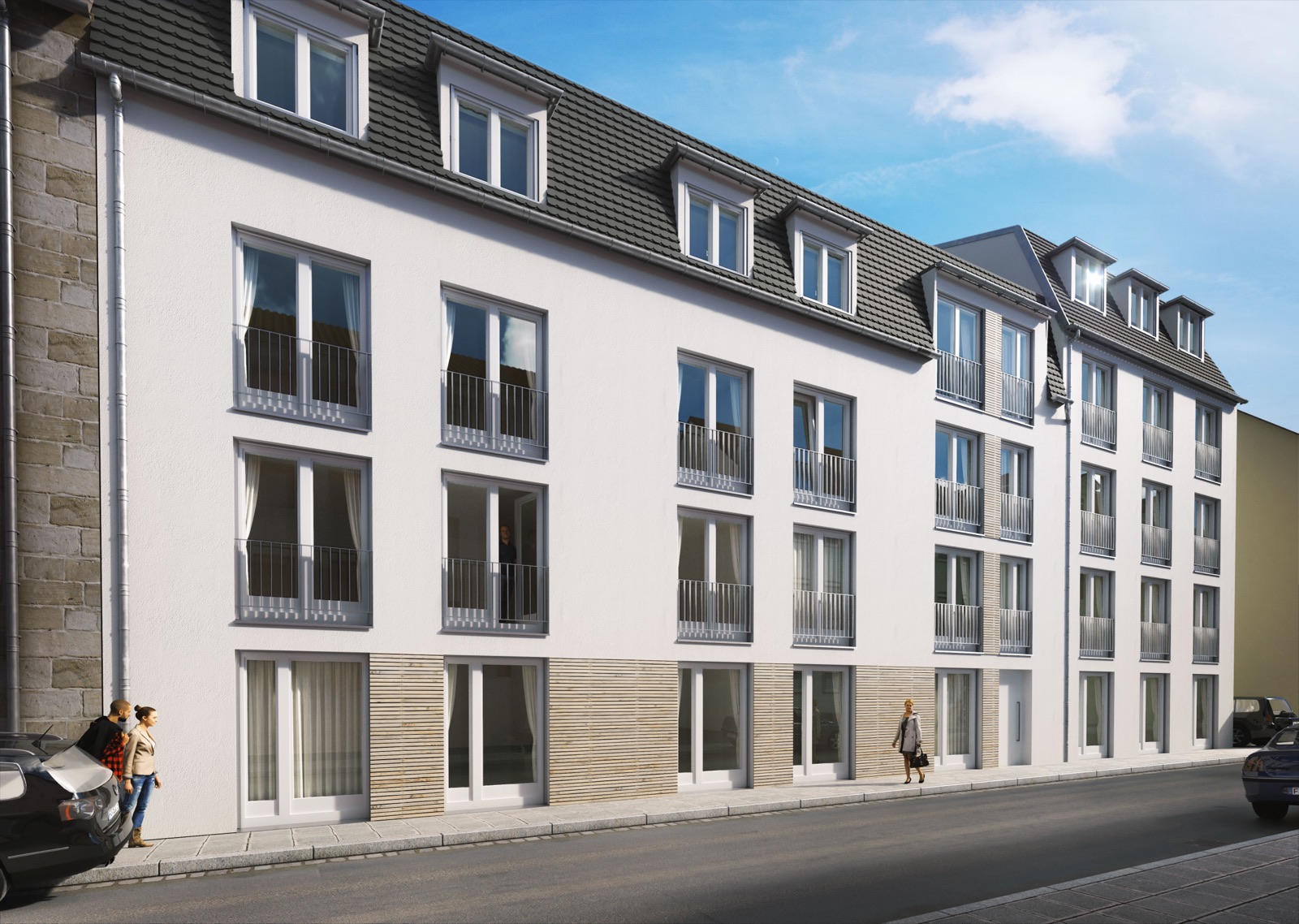 Wohnungsneubau Lamprechtstraße Nürnberg